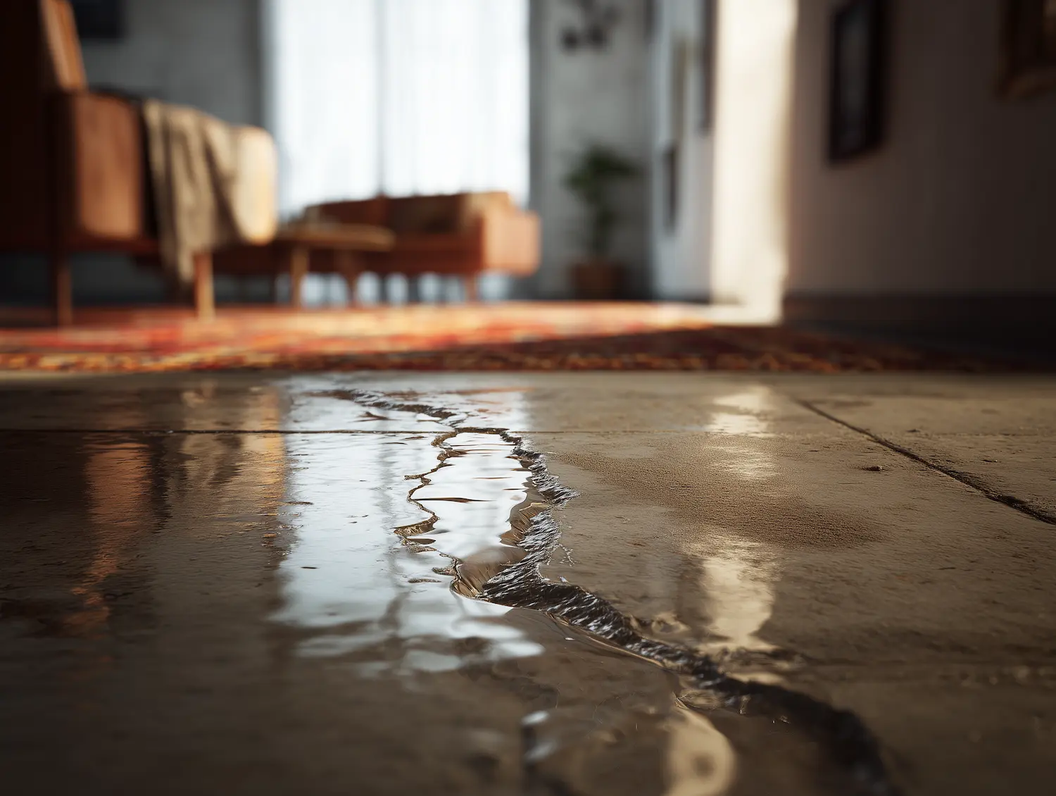 Un appartement à Grenoble victime d'un dégat des eaux