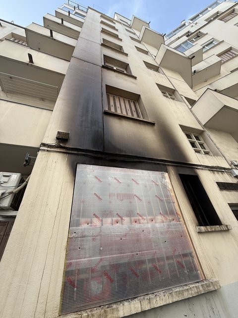 Intervention après incendie d&rsquo;un commerce en rez-de-chaussée à Échirolles (38)
